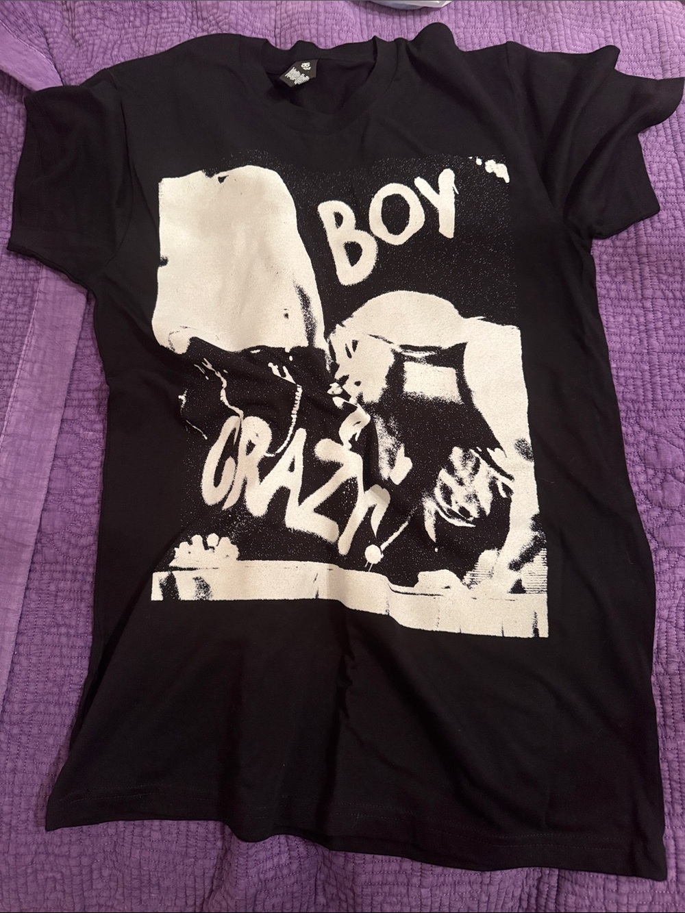 Boy Crazy Graphic Tee kesha tour concert shirt